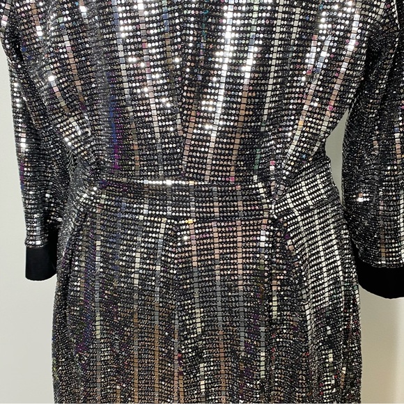 INC International Concepts Mirror Ball Blazer Dress - Picture 11 of 16